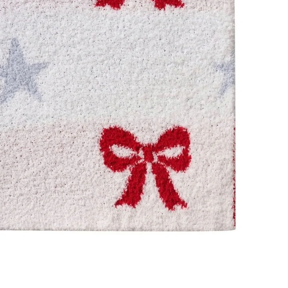 My Texas House Bows and Stars Throw 50” x 60”, Red/White/Blue - Walmart 2026